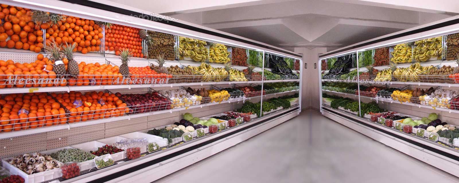 قفسه فروشگاهی طرح ترک